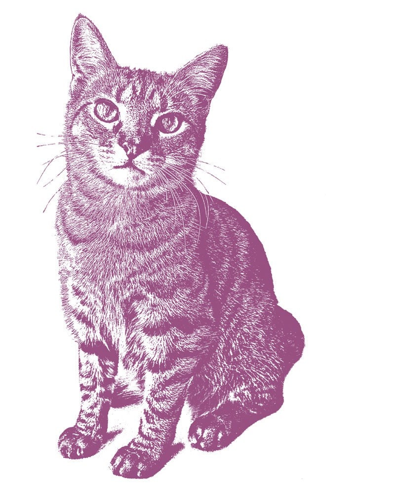 Good Pets Deserve Good Design - CUSTOM PET PORTRAIT - 8 x 10