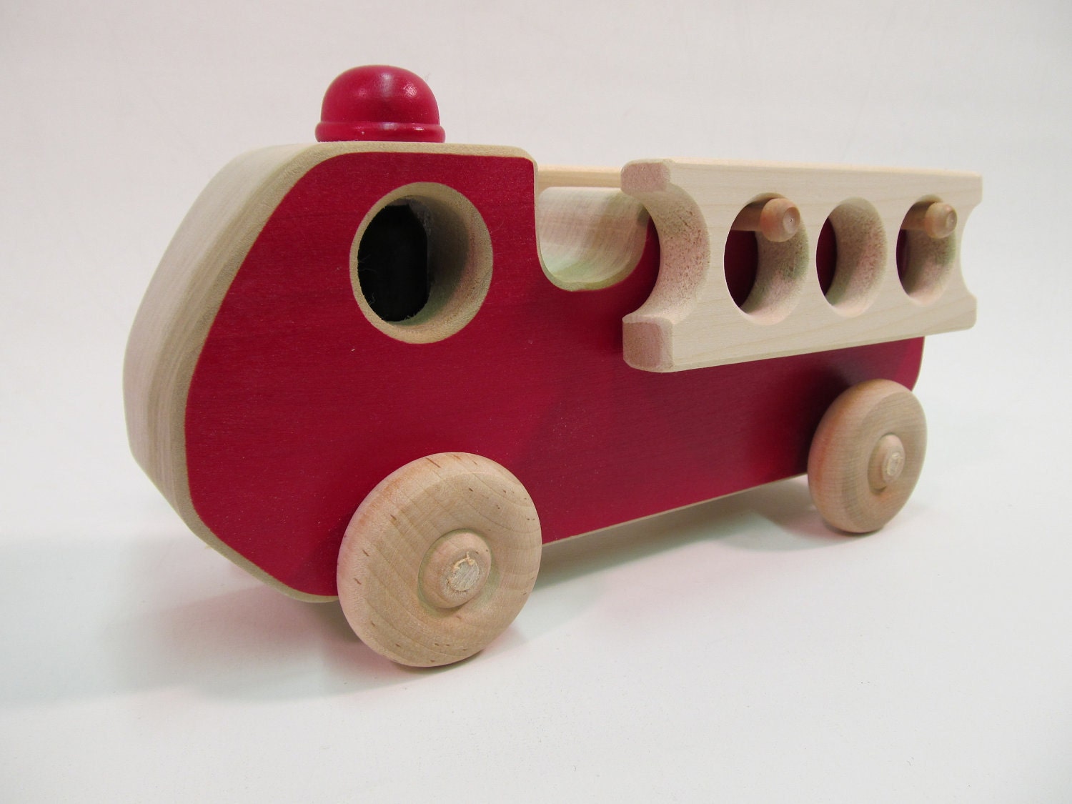 Wooden Toy Fire Engine truck