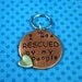 PET ID TAG - I was Rescued by my people dog or cat tag