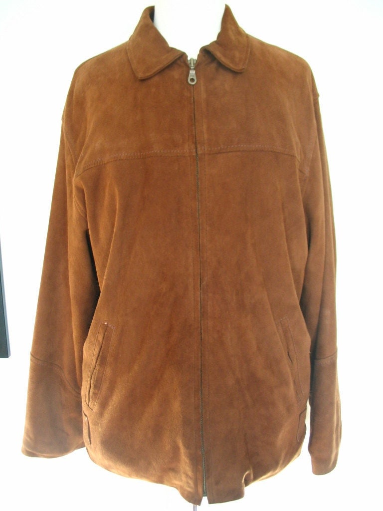 Men Suede Jacket