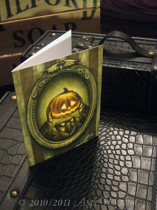 Jack the Gentleman - Blank Note Cards - Single Card