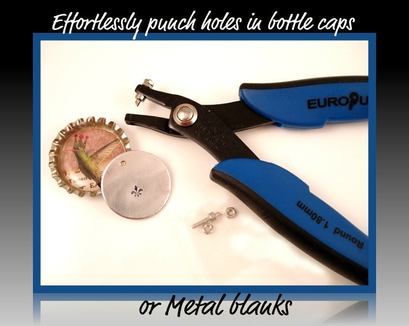 EUROPUNCH Hole Punch 1.8mm for Bottle Caps and Metal Blanks