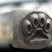 PAW PRINT   - Metal Design Stamp Punch 6x6mm Impression Dog Cat