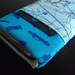 SALE - Water Resistant and Padded Handmade iPod/iPhone Sleeve with Pocket-ROUTE 66