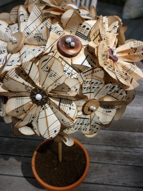 Vintage Musical Topiary