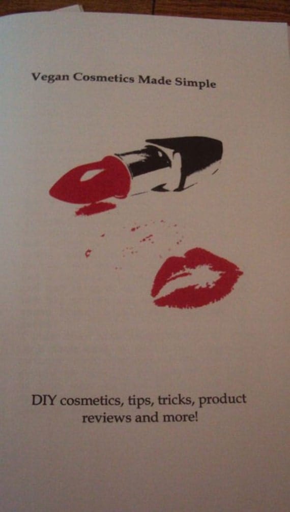 Vegan Cosmetics Made Simple Zine