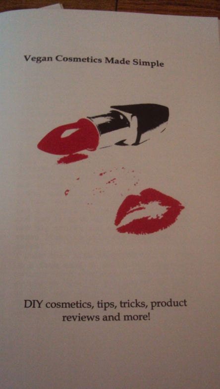 Vegan Cosmetics Made Simple Zine
