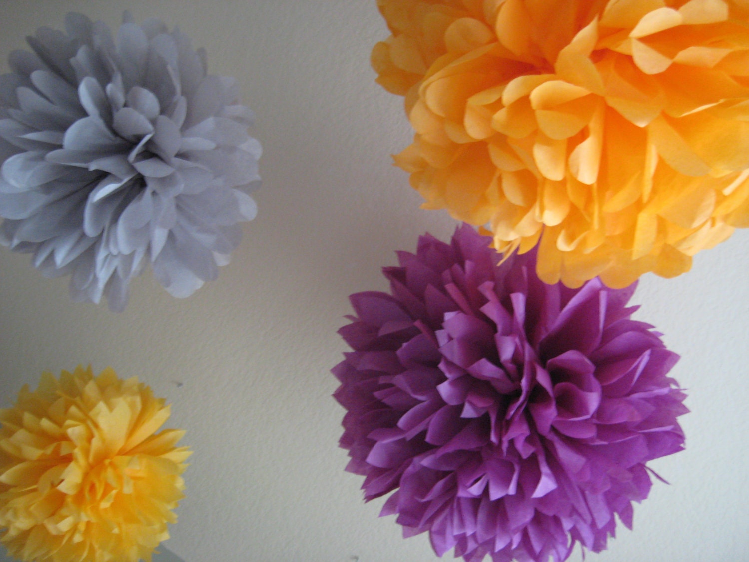 5 Large Tissue Poms Kit - Pick Your Colors - Portland Original Il_170x135