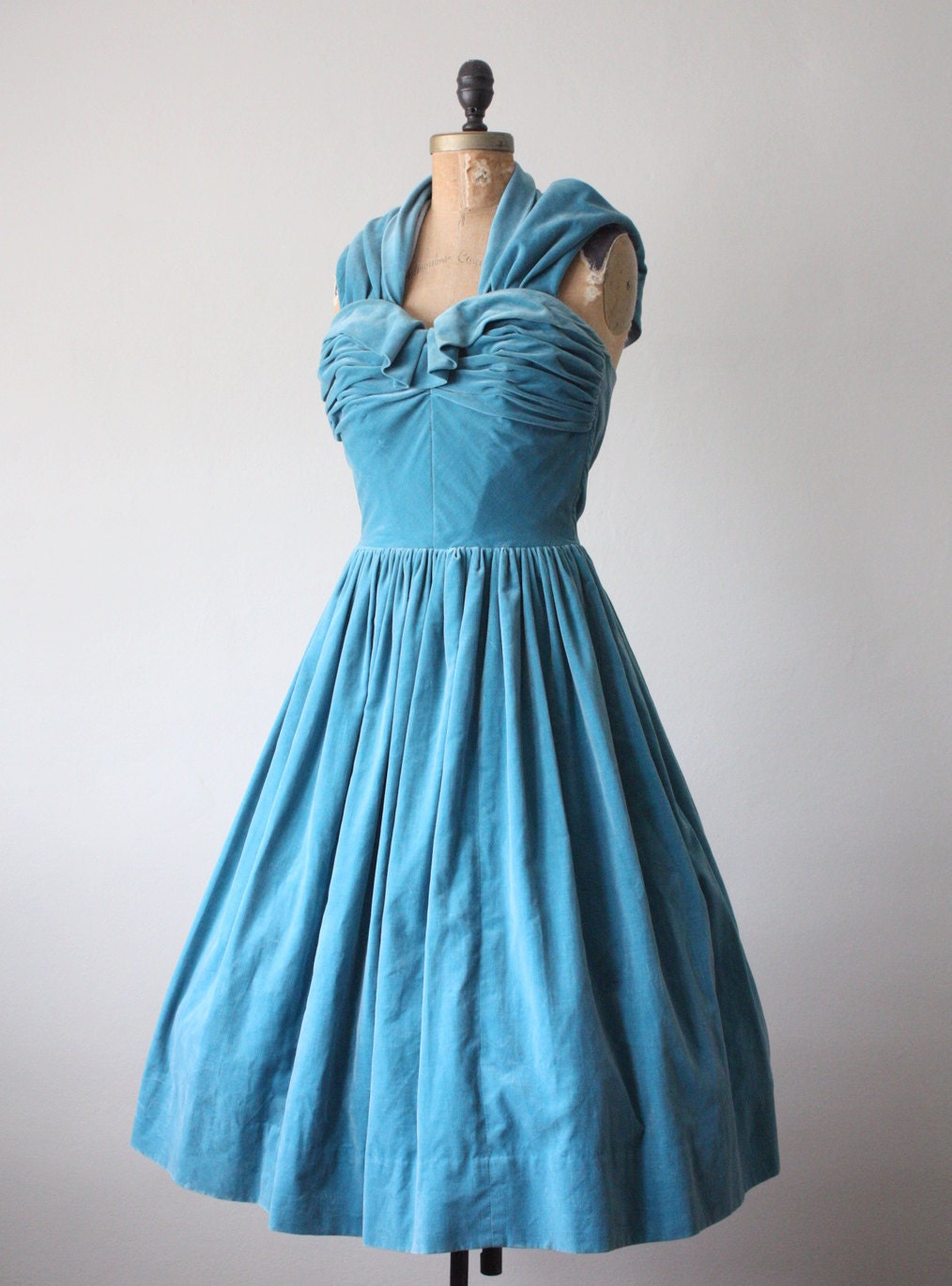 1950s dress - vintage 1950's adriatic bombshell cocktail dress