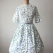 1950s dress - vintage 1950's garden dress