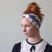 1960's nautical dot scarf