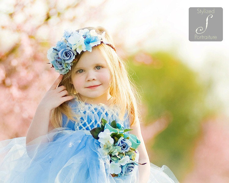 Little Blue Bird Fairy,wedding, photography,birthday, princess dress