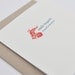 Set of Four Festive Christmas Cards