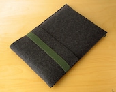 13 / 15 inch macbook pro felt sleeve retina macbook pro WOLF wool felt sleeve
