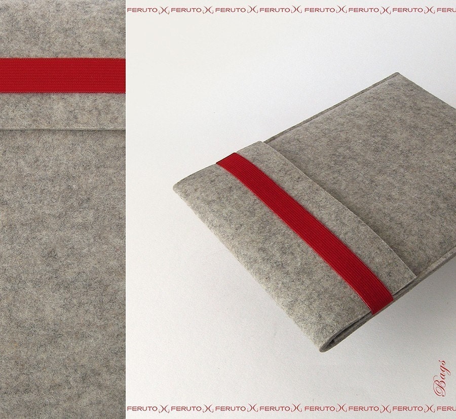 iPad 4/3 /2/ 1 felt sleeve WOLF original german wool felt sleeve for your iPad 2 iPad 3 iPad 4 sleeve