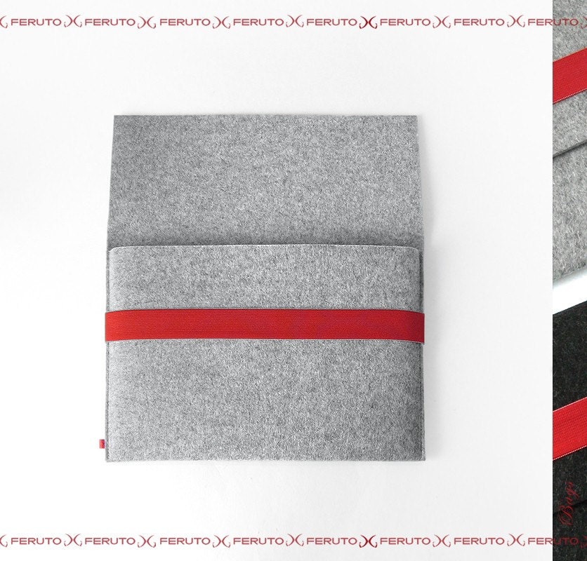 13 inch Macbook Air sleeve or 11 inch Mac Book Air sleeve WOLF original german felt