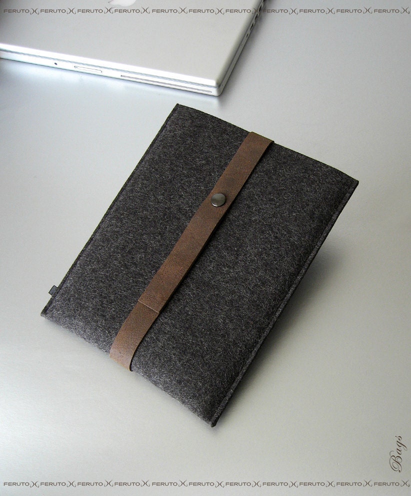 iPad case for your iPad iPad sleeve FUSION german wool felt and leather
