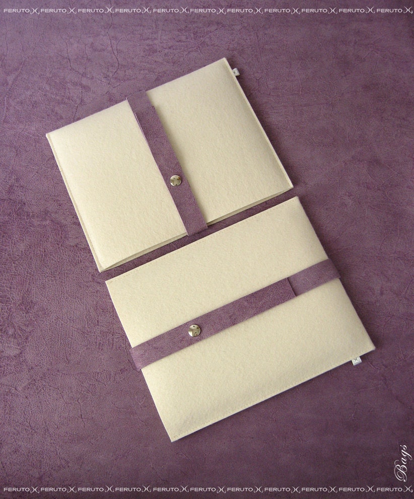 iPad case for your iPad iPad sleeve FUSION german wool felt and leather