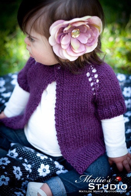 Custom Hand Knit Sweater for Baby or Toddler