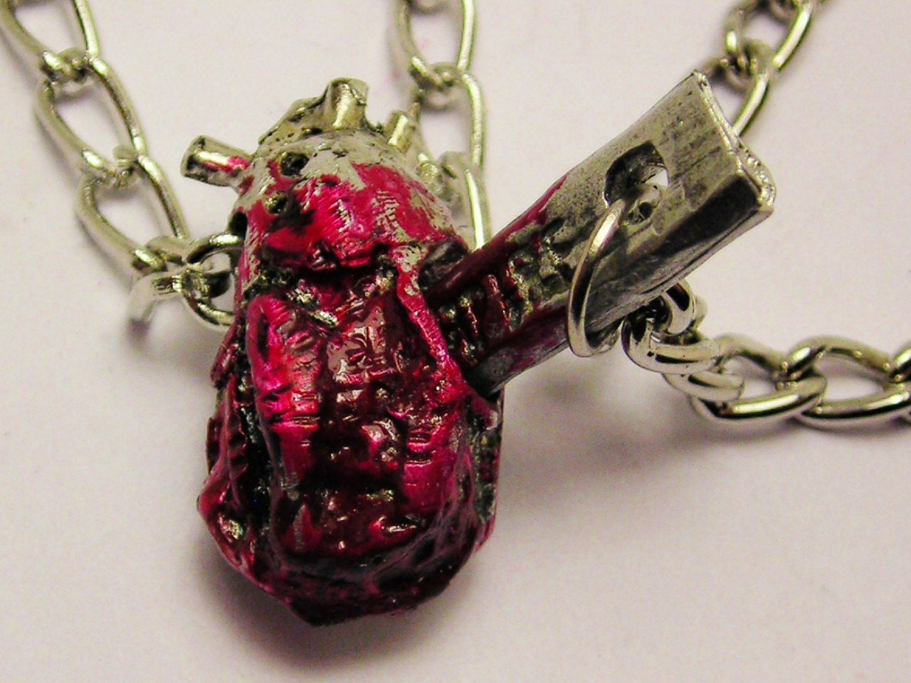 You Staked my Heart Lovers 2 pc  Necklace set