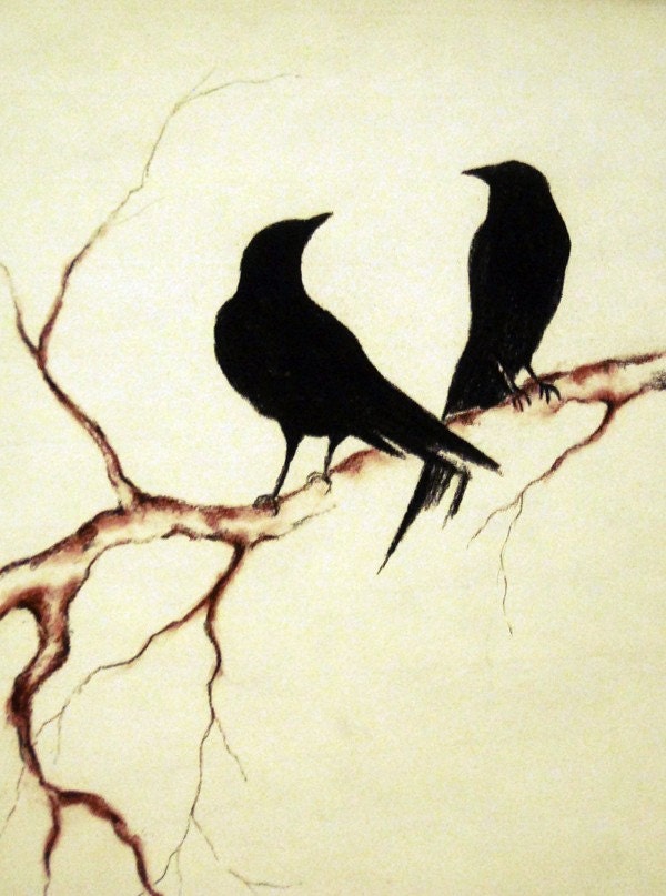 Ravens Drawing