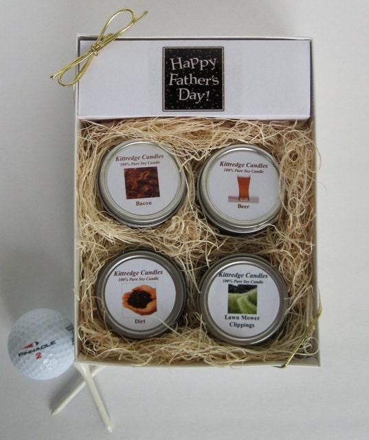 FATHER'S DAY SAMPLER (four 2-oz soy tins)
