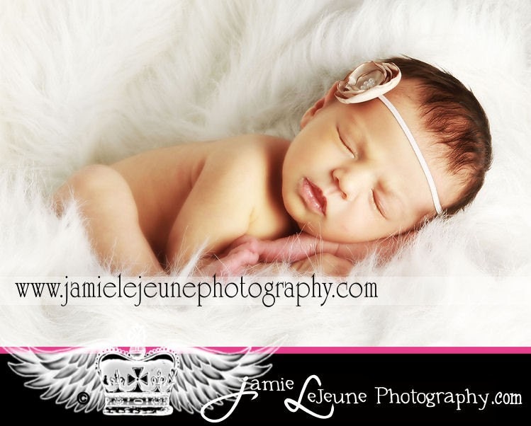 SALE - Buy two, get one free - Adele headband - flax