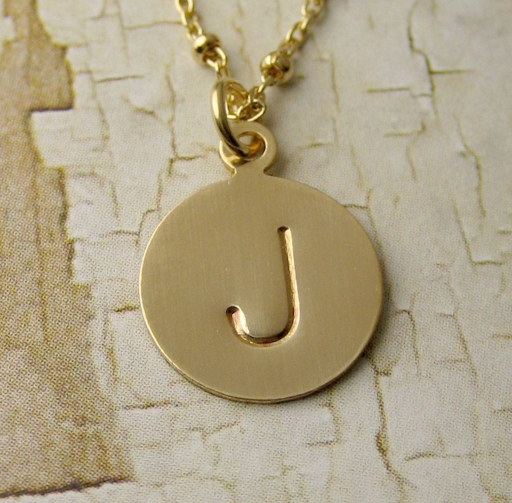 Solid Gold Charm Jewelry Necklace
