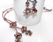 Life is Beautiful Necklace and Earrings Set