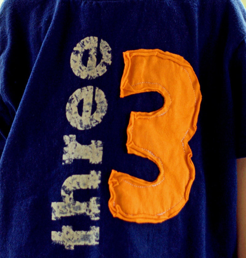 Toddler Birthday shirt, Layered Applique Number, (No Ink) 1st birthday, 2nd birthday, 3rd birthday, 4th birthday, 1,2,3,4,5 Free Shipping
