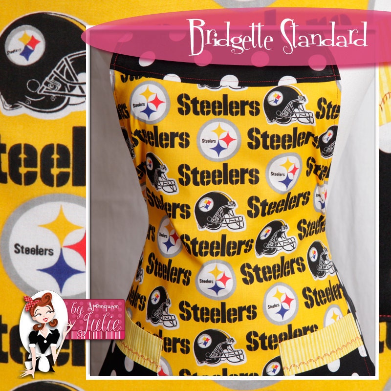 Black and Gold Apron, NFL Pittsburgh Steelers