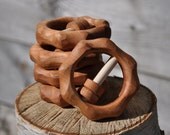 Wooden Teether Rattle