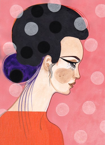 SALE of Original / Yuki / 8.5x12