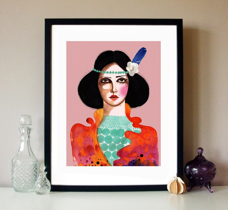 PRINT / Oh Carmen / 11x14