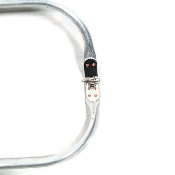14 x 4.25 Inch Tubular Spring Loaded Aluminum Rectangular Purse Frame FREE U.S. Shipping