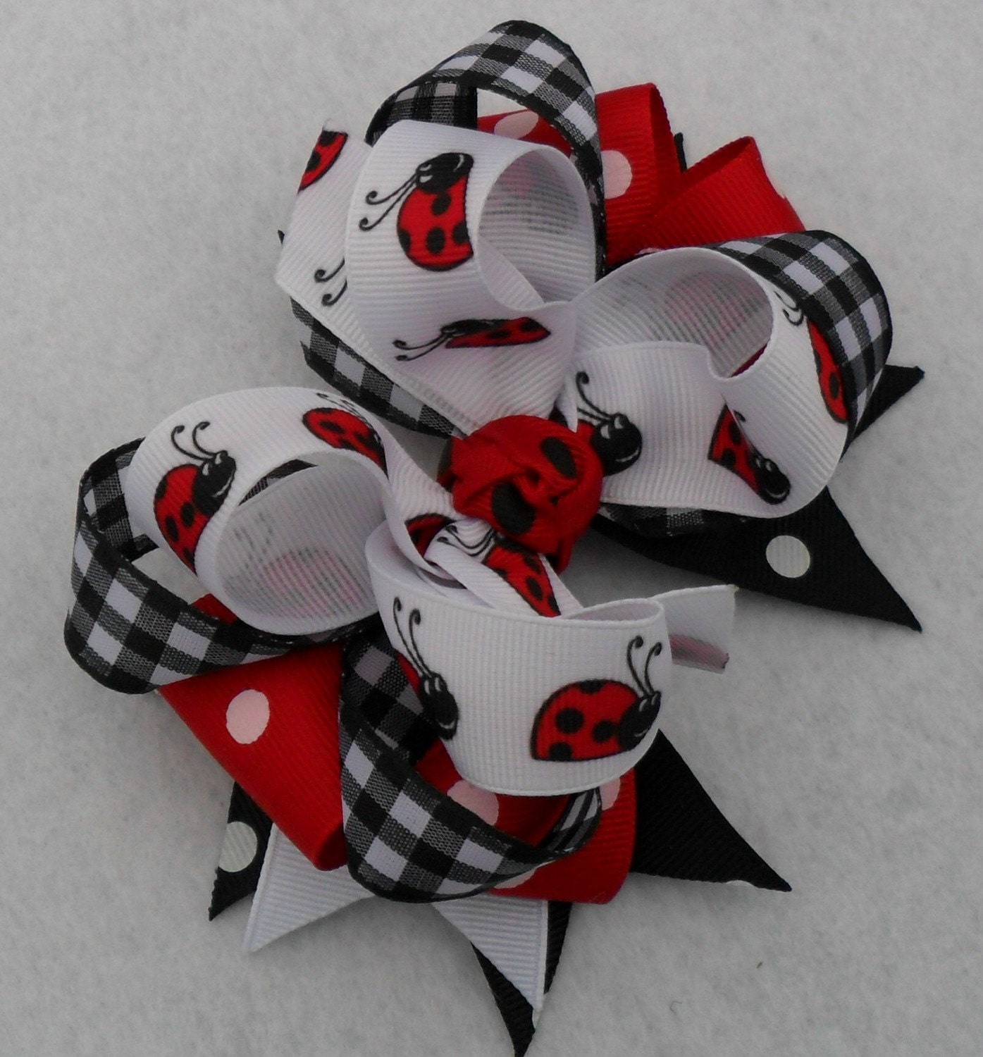 LADYBUG Hair bow