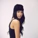 Turban headband - Black stretch jersey