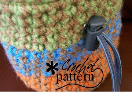 INSTANT DOWNLOAD - Crochet Rock Climbing Chalk Bag Pattern