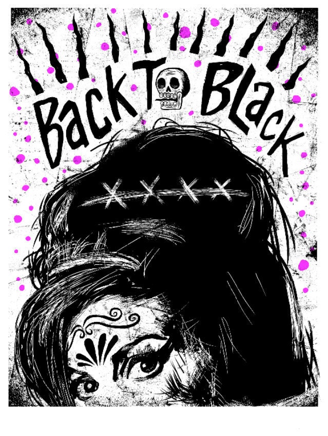 La Amy Winehouse LIMITED EDITION SCREENPRINT