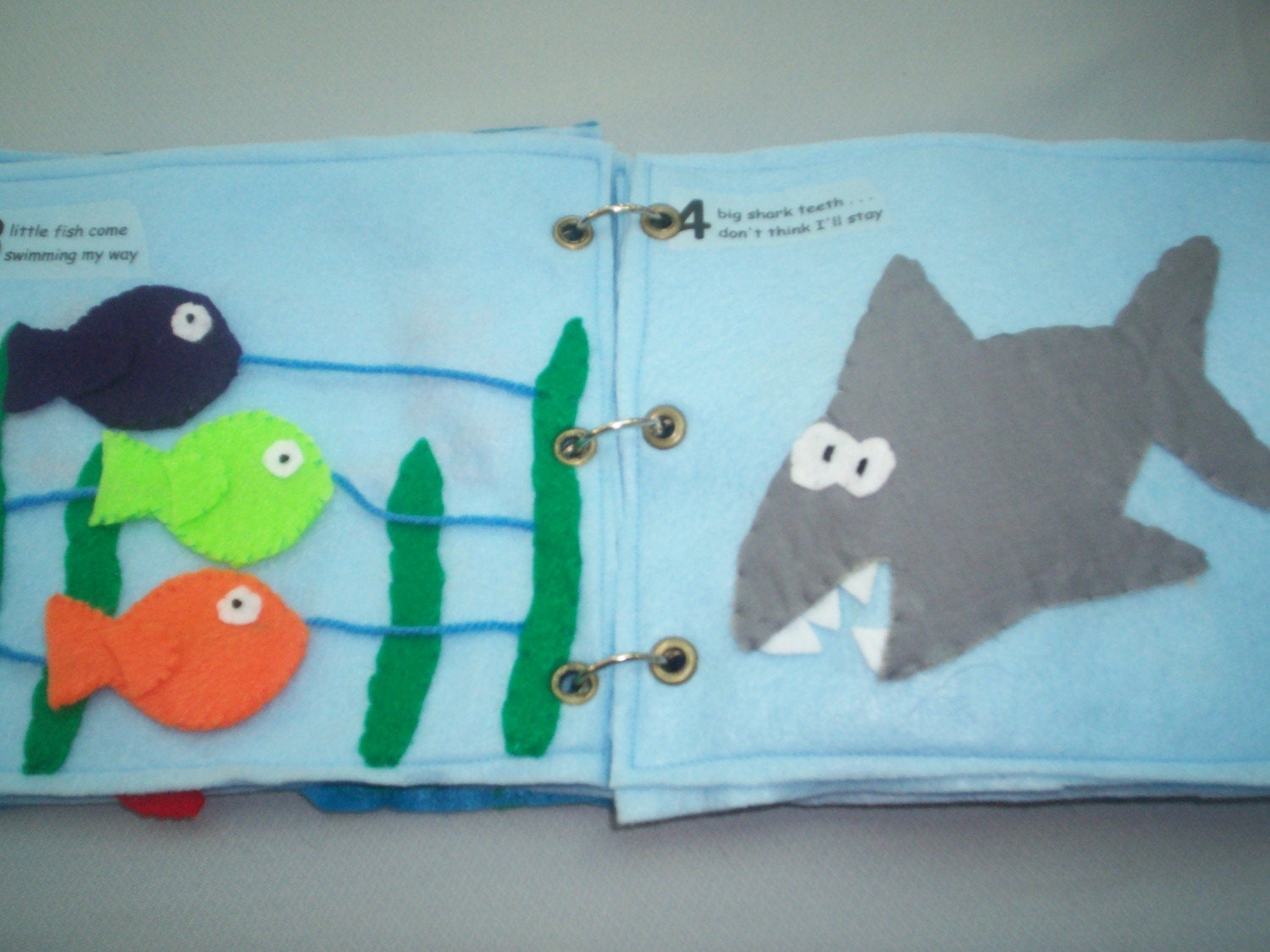 Under the Sea... Ocean Animal Counting Felt Quiet Book