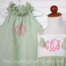 The Meredith...Girls Knot Dress, Monogrammed Dress