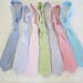 Simply Seersucker...Classic Mens Tie...by The Laughing Giraffe