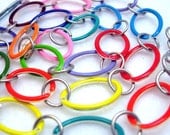Hoops and Loops - A Colorful Candy Drop Necklace