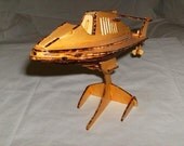 Wooden Speed Boat Model