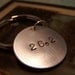 Marathon Hand Stamped Keyring- 26.2