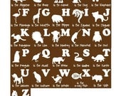 Alphabet blocks