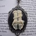 No Regrets - Morbid Cameo Necklace
