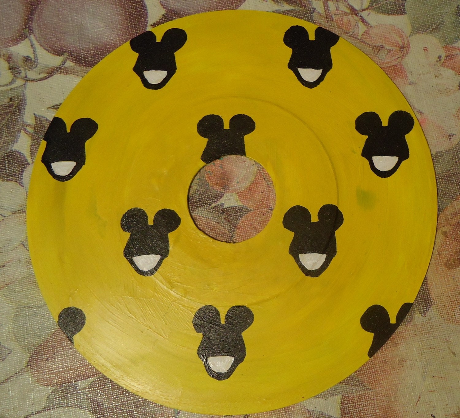 Lady Gaga "Paparazzi" - Painted Vinyl Record