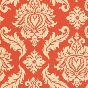 Joel Dewberry Fabric Aviary 2 Damask Saffron 1 yard