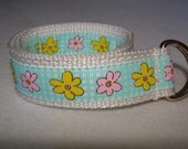 Colorful Flowers, Children's D-Ring Belt: You pick the SIZE